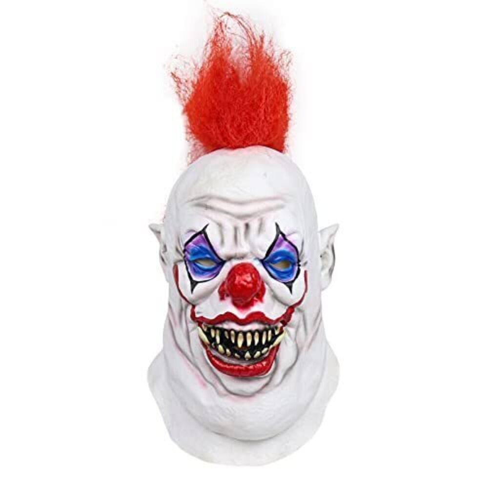 9696 Scary Clown Mask Adult Halloween Creepy Full Head Mask Horror Evil